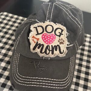 Dog Mom Charcoal Cap